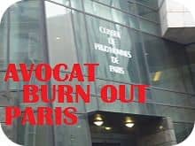 avocat burn out paris